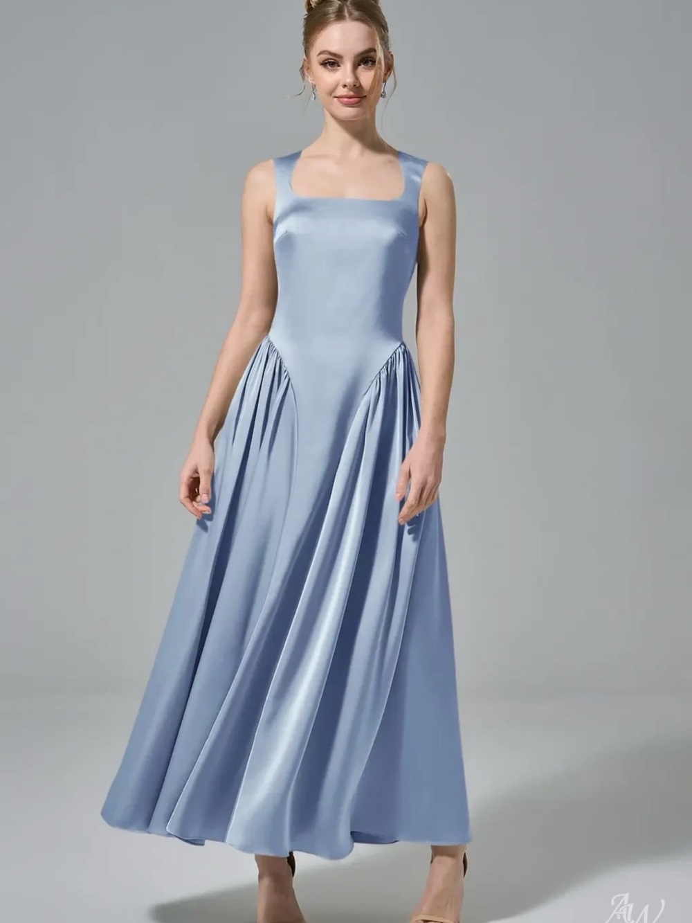 AW Bridal Ruby Dress in Light Blue